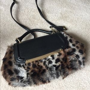 Vintage Leopard Print Cross body
